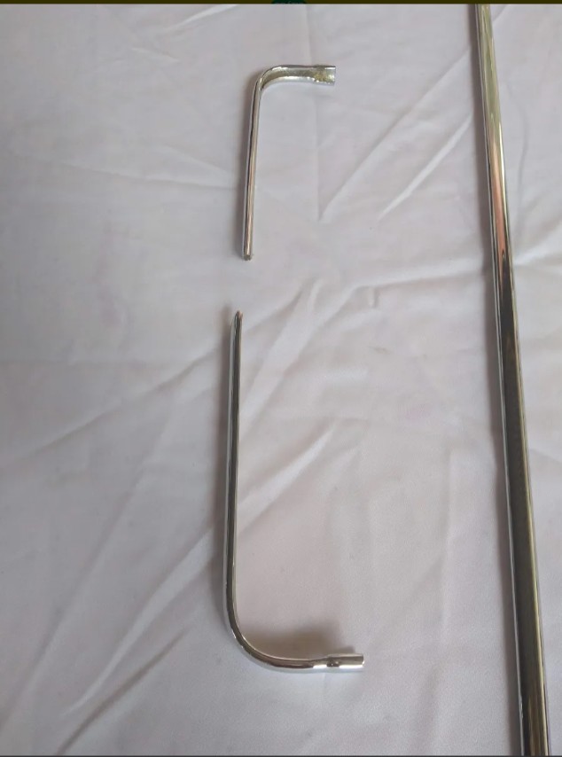 Frisos Traseiros Cabine Calha De Chuva Contorno Teto C10